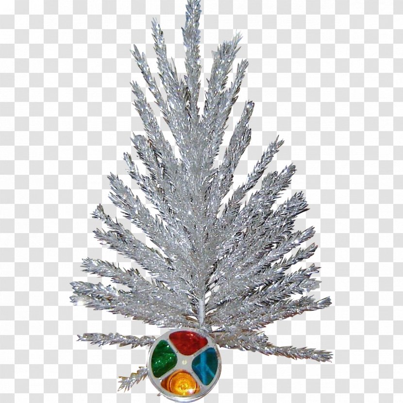 Aluminum Christmas Tree Ornament - Pine Family Transparent PNG