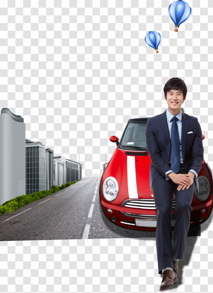 Business Car - Commerce - Man On Transparent PNG