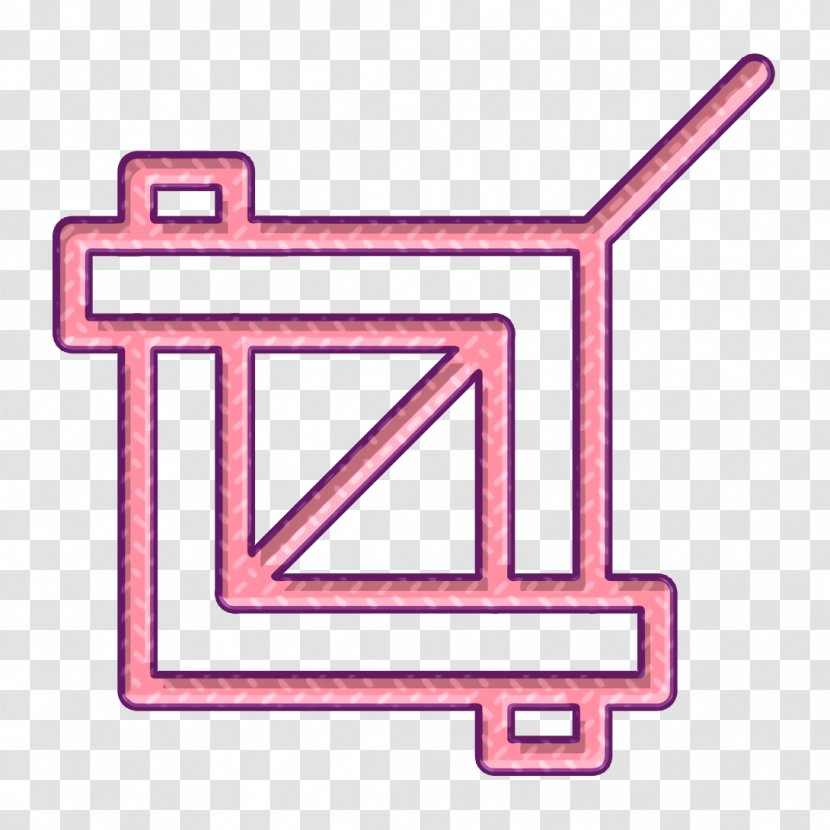 Crop Icon Streamline - Symbol Transparent PNG