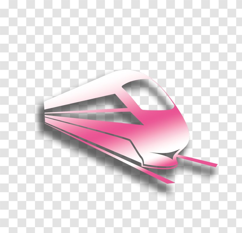 Trainline - Pink - Train Transparent PNG