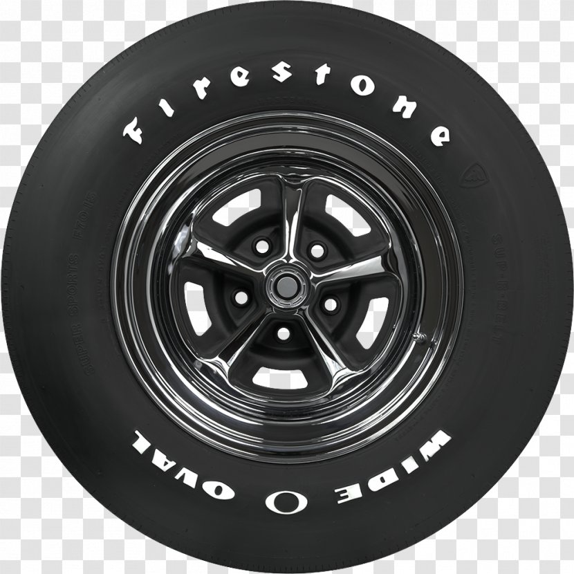 Car Firestone Tire And Rubber Company Coker Whitewall - Rim Transparent PNG