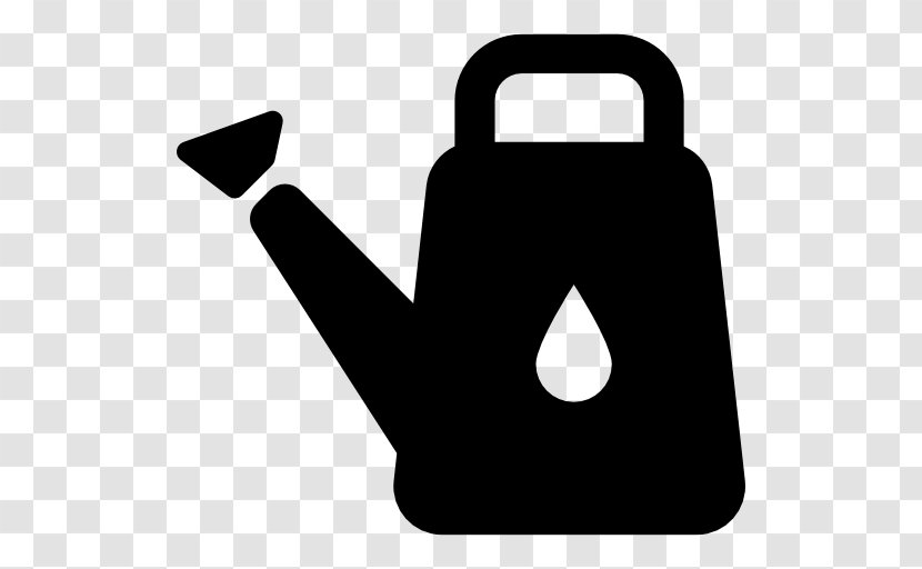 Watering Cans Garden Tool - Black And White - Symbol Transparent PNG