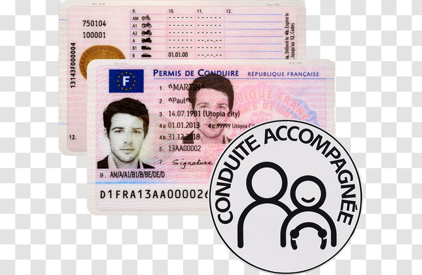 Conduite Supervisée Graduated Driver Licensing Driver's License Driving Education Transparent PNG
