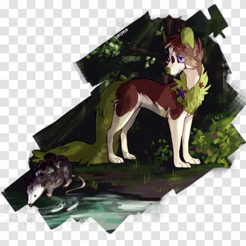 DeviantArt Dog Haruko Haruhara Illustration - Fictional Character - Olive Art Transparent PNG