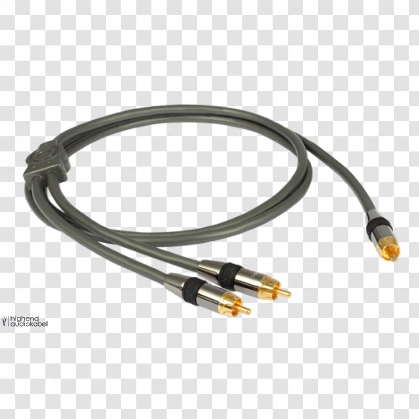 Serial Cable Coaxial Electrical Connector RCA - Data Transmission - Network Cables Transparent PNG