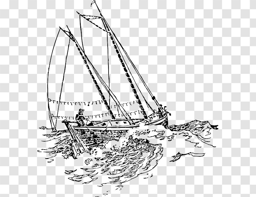 Sailboat Clip Art - Ship - Maritime Transport Transparent PNG