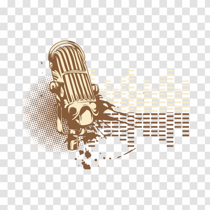 Microphone Euclidean Vector Sound - Frame - Drawing Transparent PNG