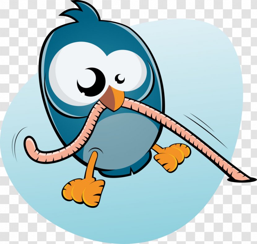 Worm Bird Stock Photography Clip Art - Vertebrate - Early Spring Transparent PNG