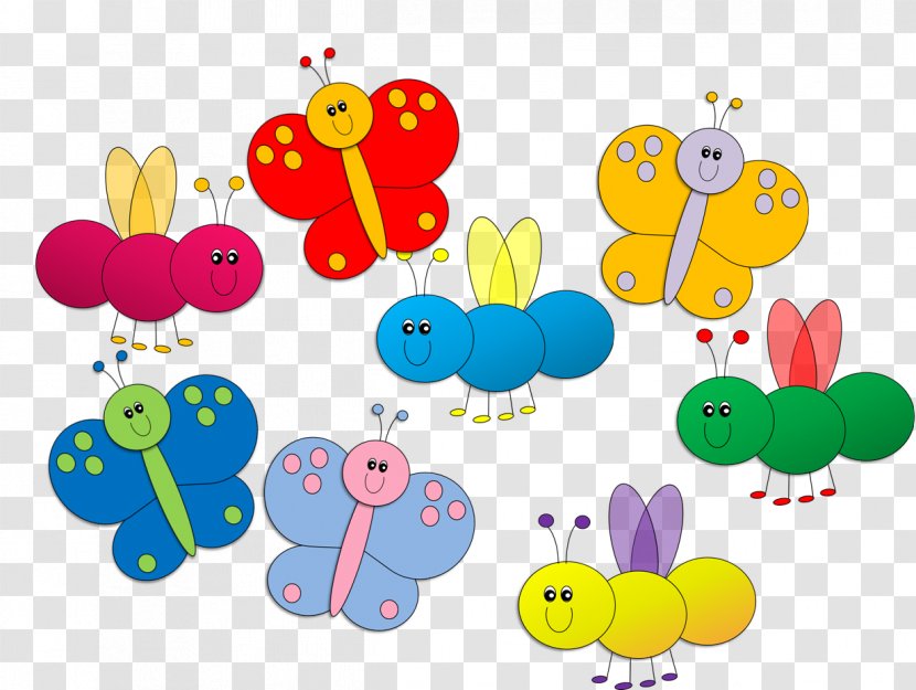 Butterfly Insect Spring Clip Art - Baby Toys - Bug Transparent PNG