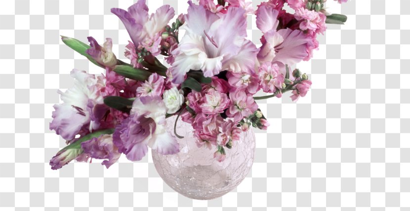 Flower Bouquet Gladiolus Vase Blume Transparent PNG