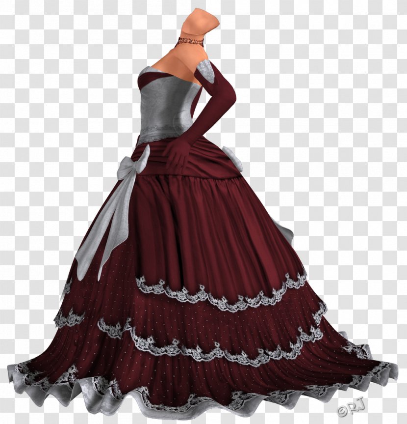 Gown Cocktail Dress Shoulder - Costume Design Transparent PNG