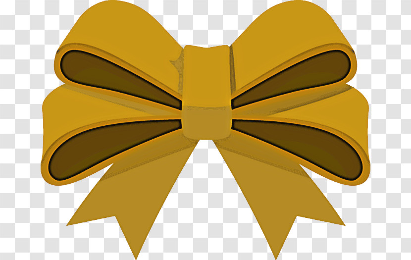 Yellow Ribbon Logo Symbol Transparent PNG