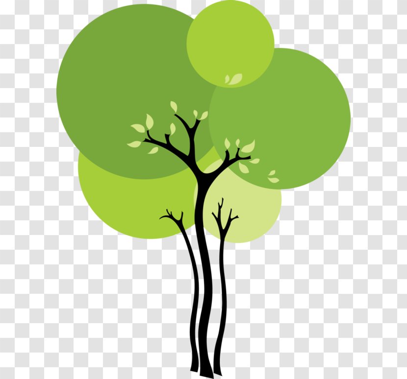 Green Tree Leaf Clip Art Plant - Branch - Stem Transparent PNG