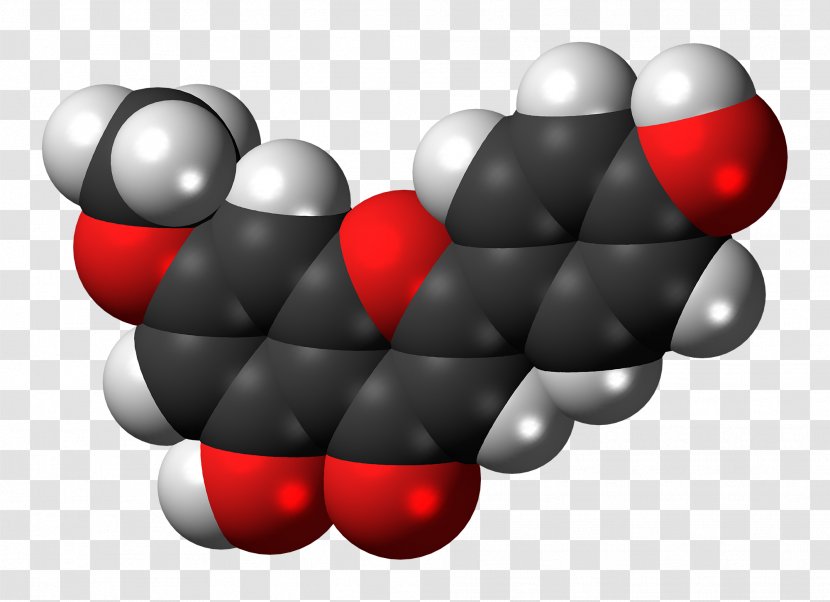 5-MeO-DMT Molecule Space-filling Model N,N-Dimethyltryptamine Chemistry - Flower - Chemical Molecules Transparent PNG