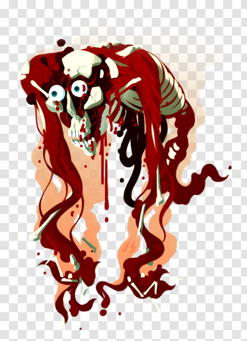 Dungeons & Dragons Pit Fiend Legendary Creature Ghost Monster - Art - Blood Transparent PNG