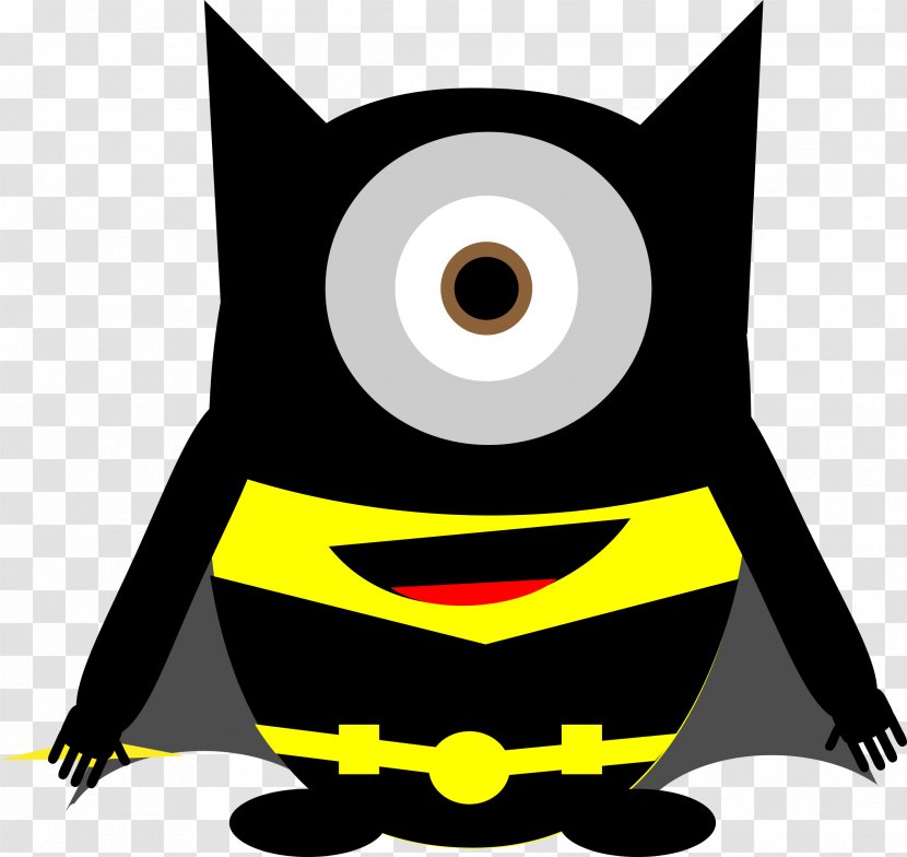 Batman YouTube Minions Clip Art - Fictional Character Transparent PNG