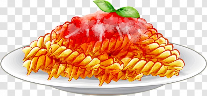 McDonald's French Fries Pasta Cuisine KFC - Spagetti Transparent PNG