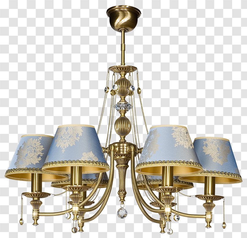 Chandelier Brass Light Fixture Lamp Shades Sconce - Ceiling Transparent PNG