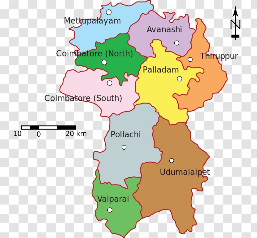 Gobichettipalayam Map Pali District UP Board Exam, Class 12 · 2018 I (325) Wikipedia - Electoral Transparent PNG