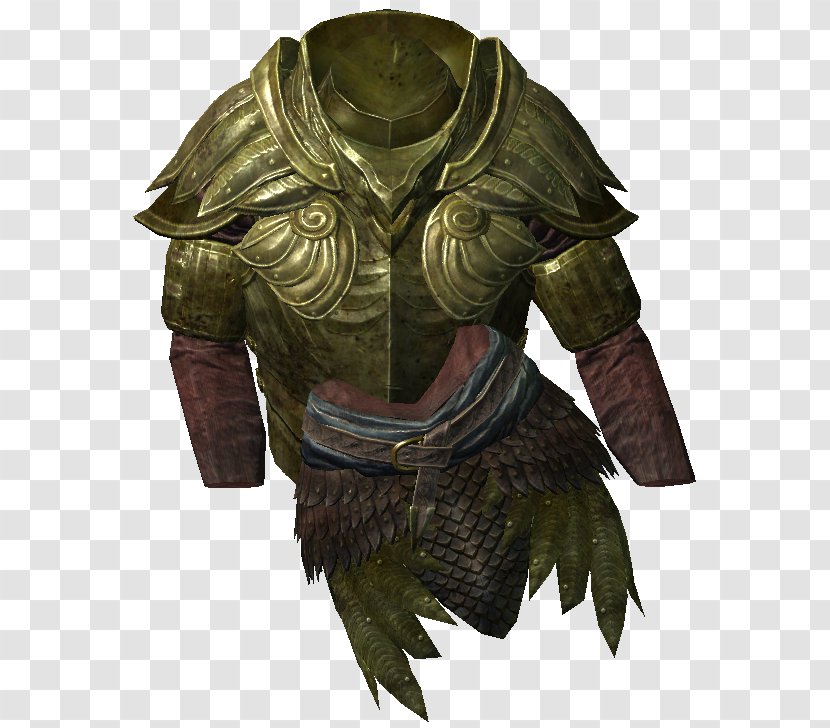 Shivering Isles The Elder Scrolls III: Morrowind V: Skyrim – Dragonborn Armour Cuirass - Outerwear Transparent PNG