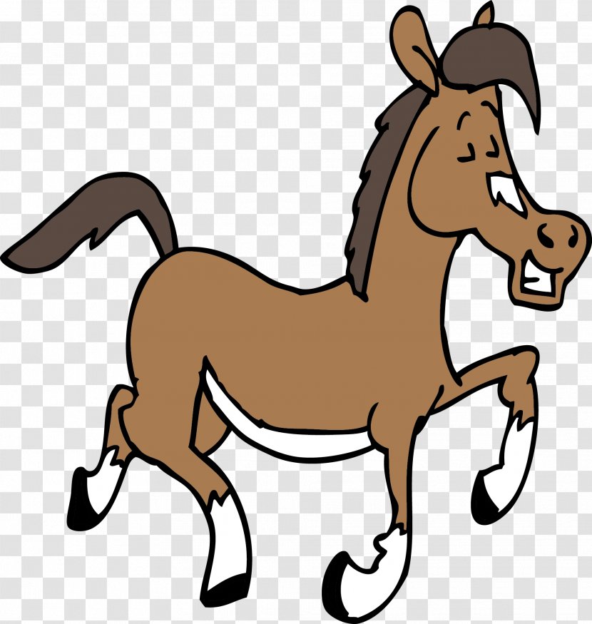 Arabian Horse American Quarter Paint Pony Clip Art - Cartoon - Clipart Transparent PNG