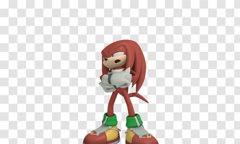 Sonic Free Riders Riders: Zero Gravity & Knuckles The Echidna - Action Figure Transparent PNG