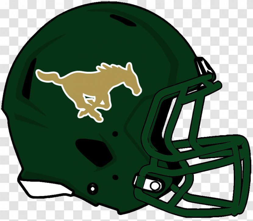 Mississippi State University Bulldogs Football Egg Bowl American Helmets - Helmet Sticker - Mustang Transparent PNG