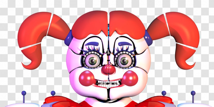 Five Nights At Freddy's: Sister Location Clown Autodesk 3ds Max Circus Blender Transparent PNG