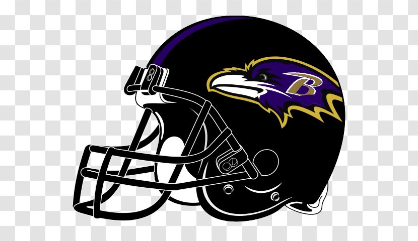 NFL Philadelphia Eagles Minnesota Vikings Denver Broncos Tampa Bay Buccaneers - Lacrosse Helmet - Baltimore Ravens Transparent PNG