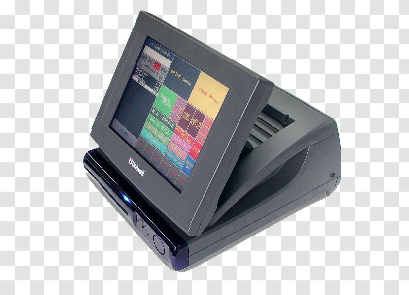 Touchscreen Cash Register Point Of Sale Display Device Computer Monitors - Inputoutput - Supermarket Transparent PNG