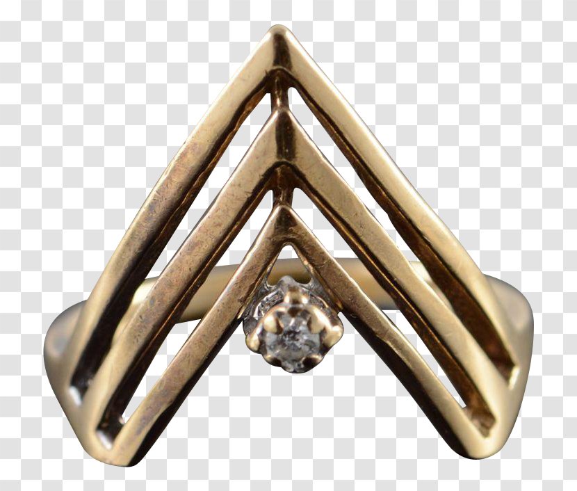 01504 Angle - Brass - Gold Chevron 1 Transparent PNG