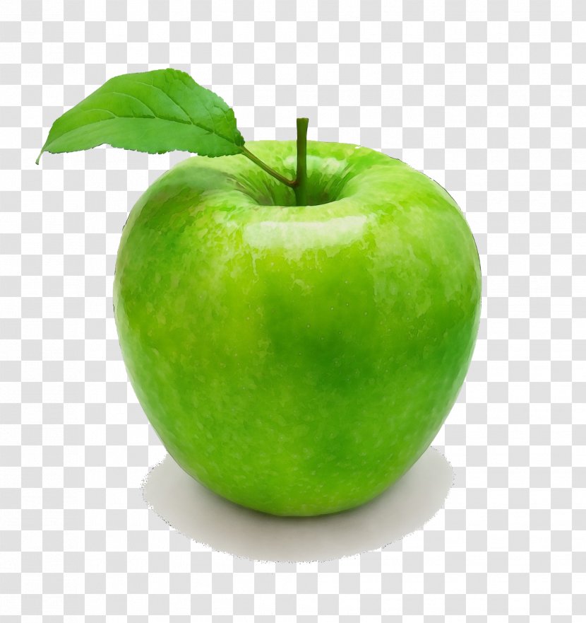 Granny Smith Green Natural Foods Apple Fruit - Superfood Leaf Transparent PNG