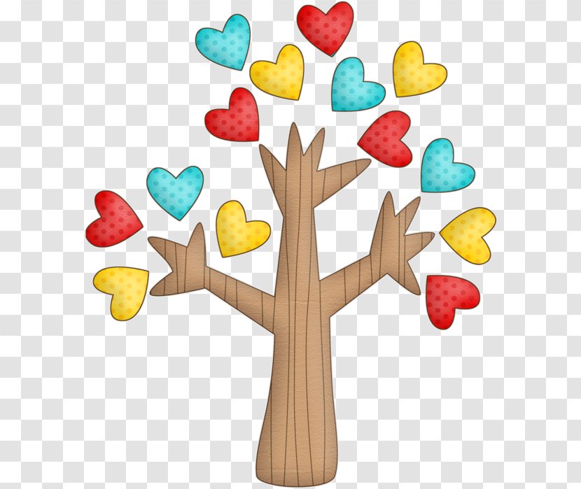 Tree Drawing Heart Clip Art - Flower Transparent PNG
