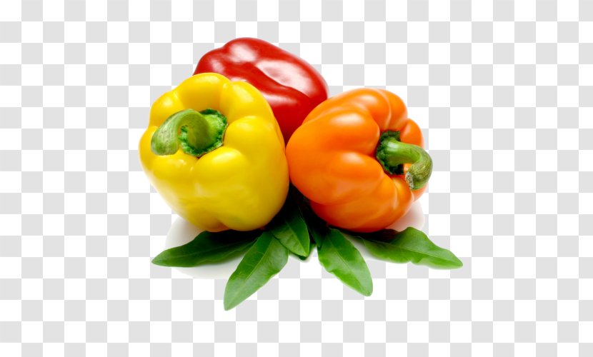 Bell Pepper Stuffed Peppers Food Vegetable Fruit - Yellow Transparent PNG