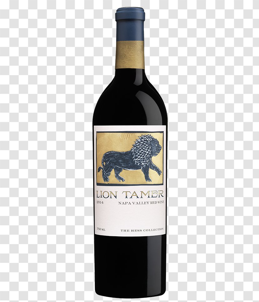 The Hess Collection Winery Napa Valley AVA Cabernet Sauvignon Red Wine - County California - Lion Tamer Transparent PNG