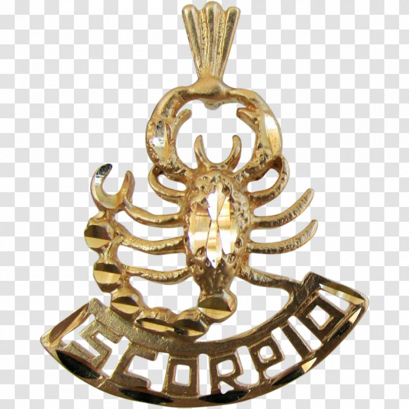 Charms & Pendants Locket Gold Jewellery 01504 - Scorpio Astrology Transparent PNG