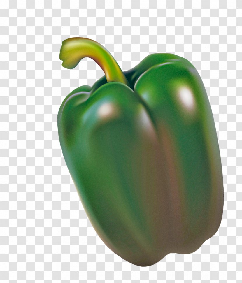 Bell Pepper Pimiento Natural Foods Green Capsicum - Plant Paprika Transparent PNG