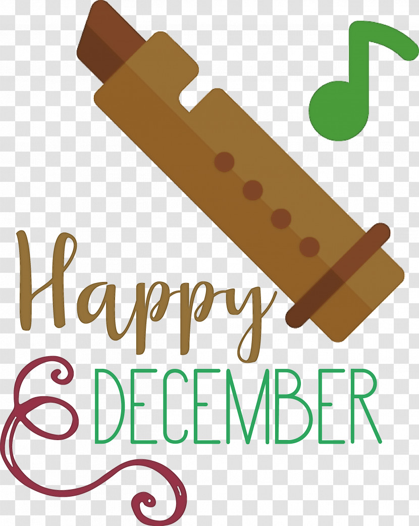 Happy December Winter Transparent PNG