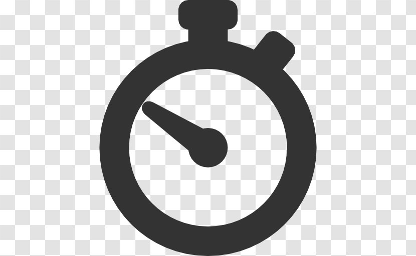 Time Download - Black And White - Timer Simple Transparent PNG