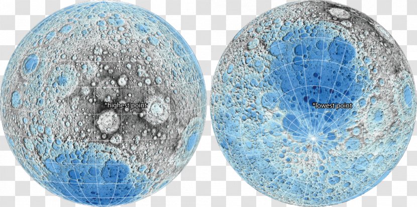 Lunar Reconnaissance Orbiter Moon Topography Topographic Map - Oceanus Procellarum - Surface Transparent PNG