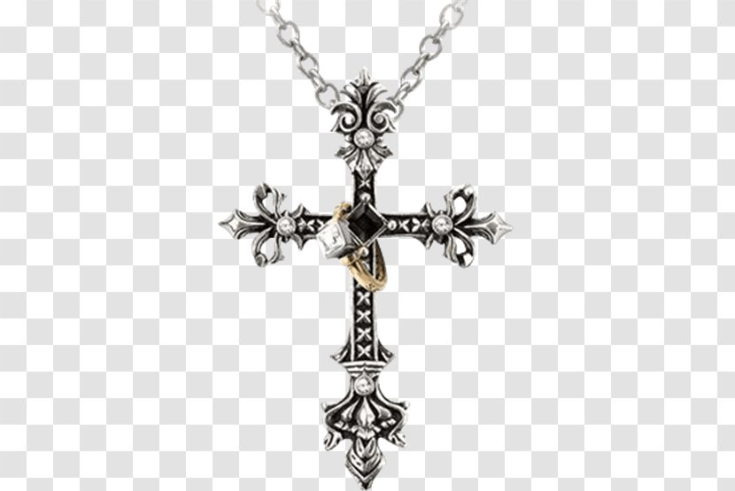 Charms & Pendants Cross Necklace Gothic Fashion - Pendant Transparent PNG