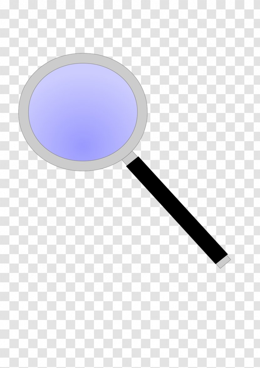 Magnifying Glass Purple Font - Hardware Transparent PNG