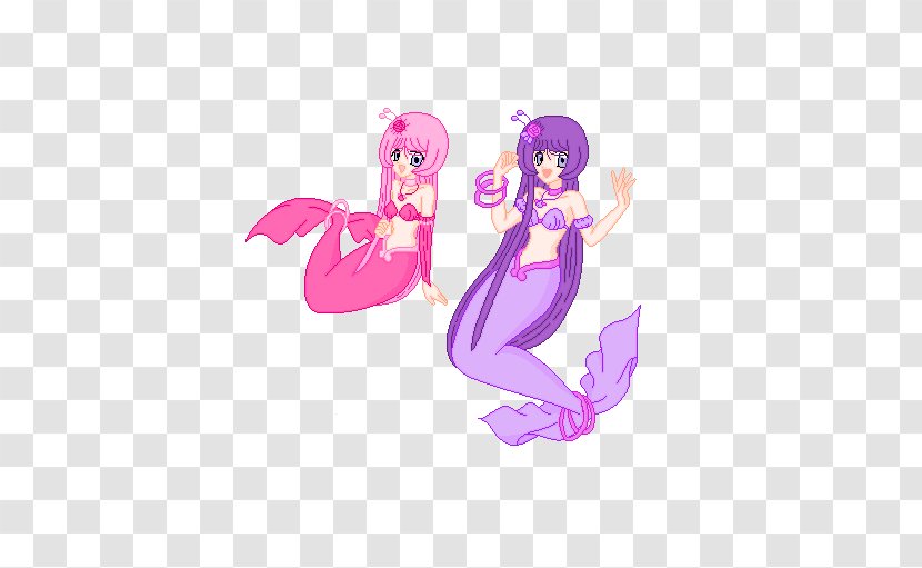 Mermaid Melody Pichi Pitch Color Pink Mauve - Wing Transparent PNG