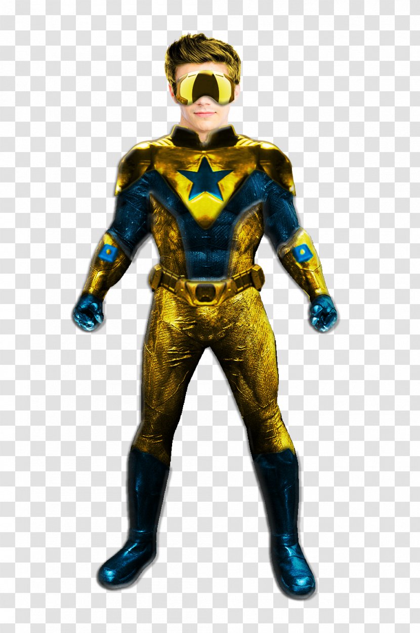 Booster Gold Mirror Master Superhero Concept Art - Yellow Transparent PNG