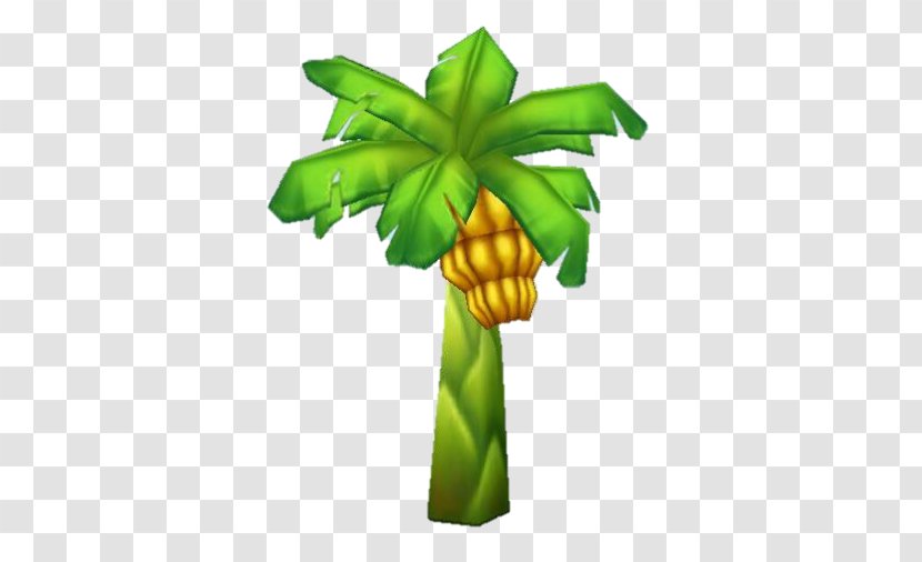 Banana Tree Food Leaf Cartoon - Flower - Arecales Palm Transparent PNG