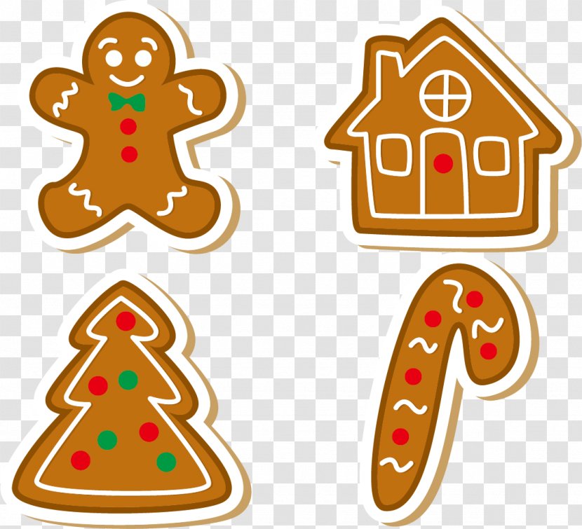 Biscuit Christmas Gingerbread - Ornament - Cookies Transparent PNG