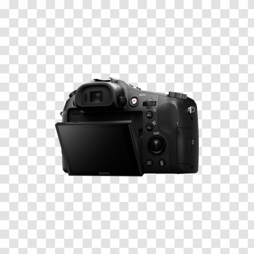 Sony Cyber-shot DSC-RX10 III Cyber-Shot 20.2 MP Compact Digital Camera - Mirrorless Interchangeable Lens - Black Point-and-shoot 索尼24 Fast Cam Recorder Transparent PNG