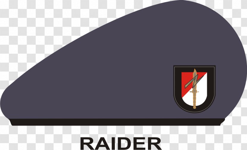 Beret Batalyon Raider Brand Kostrad Cavalry Battalion - Logo - Military Transparent PNG