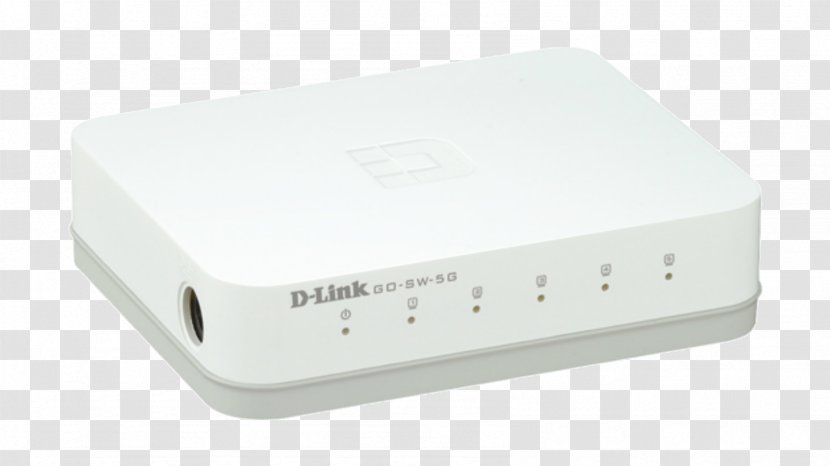 Network Switch D-Link Gigabit Ethernet Port - Hub Transparent PNG