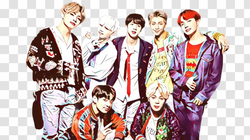 BTS K-pop HOME South Korea Music - Fake Love Rocking Vibe Mix Transparent PNG